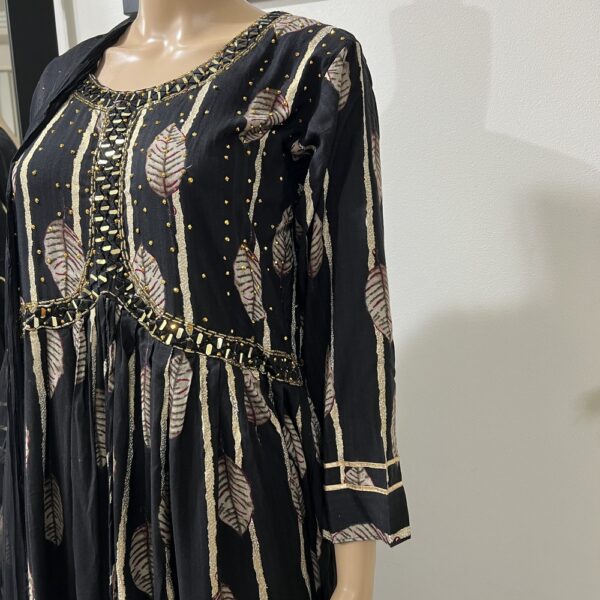 Black Stylish Frock Suit