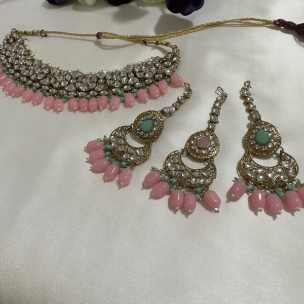 Polki Necklace Set